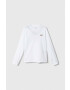 Vans longsleeve din bumbac pentru copii ANIMASH LS BFF VN000AEBWHT1 culoarea alb cu imprimeu - Pled.ro