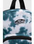 Vans rucsac culoarea turcoaz mic cu imprimeu - Pled.ro