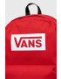 Vans rucsac Old Skool culoarea rosu mare cu imprimeu - Pled.ro