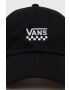 Vans șapcă de baseball din bumbac culoarea negru cu imprimeu - Pled.ro