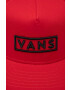 Vans șapcă din bumbac pentru copii BY EASY BOX SNAPBACK True Red - Pled.ro