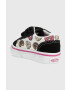 Vans sneakers pentru copii TD Old Skool V LOVE BLKPK culoarea negru - Pled.ro