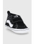 Vans tenisi copii culoarea negru - Pled.ro