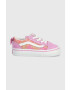 Vans tenisi copii TD Old Skool Elastic Lace ROSE DKBLU culoarea violet - Pled.ro