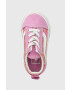 Vans tenisi copii TD Old Skool Elastic Lace ROSE DKBLU culoarea violet - Pled.ro