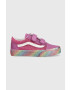 Vans tenisi copii UY Old Skool V GLIT MULTI culoarea violet - Pled.ro