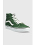 Vans tenisi SK8-Hi culoarea verde VN0005U96QU1 - Pled.ro