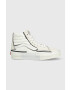 Vans teniși SK8-Hi Reconstruct culoarea alb VN0005UKQJM1-W/WHI - Pled.ro