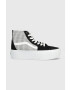 Vans teniși SK8-Hi Tapered Stackform femei culoarea negru VN0A5JMKMCG1 VN0A5JMKMCG1-BLACK - Pled.ro