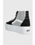 Vans teniși SK8-Hi Tapered Stackform femei culoarea negru VN0A5JMKMCG1 VN0A5JMKMCG1-BLACK - Pled.ro