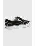 Vans tenisi Ua Classic Slip-on barbati culoarea negru - Pled.ro