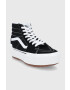 Vans teniși UA SK8-Hi Stacked femei culoarea negru VN0A4BTW5ZN1-BLACK - Pled.ro