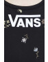 Vans top femei culoarea negru - Pled.ro