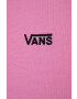 Vans top din bumbac pentru copii culoarea violet - Pled.ro