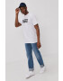 Vans tricou VN000GGGYB21-whitBLA - Pled.ro