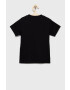 Vans tricou de bumbac pentru copii culoarea negru cu imprimeu - Pled.ro