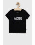 Vans tricou de bumbac pentru copii ANIMAL LOGO KIDS Black culoarea negru cu imprimeu - Pled.ro