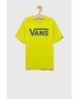 Vans tricou de bumbac pentru copii BY CLASSIC BOYS EVENING PRIMROS - Pled.ro