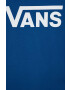 Vans tricou de bumbac pentru copii BY CLASSIC KIDS true blue/white cu imprimeu - Pled.ro