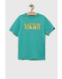 Vans tricou de bumbac pentru copii BY CLASSIC LOGO WATERFALL/PASSI - Pled.ro