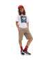 Vans tricou de bumbac pentru copii BY PRINT BOX BOYS WHITE/DRESS BLU culoarea alb cu imprimeu - Pled.ro