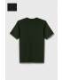 Vans tricou de bumbac pentru copii STYLE 76 SS culoarea verde cu imprimeu - Pled.ro