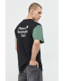 Vans tricou din bumbac culoarea bej - Pled.ro