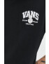 Vans tricou din bumbac culoarea bej - Pled.ro