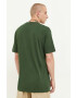 Vans tricou din bumbac culoarea verde cu imprimeu - Pled.ro