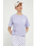 Vans tricou din bumbac culoarea violet - Pled.ro