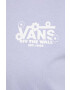 Vans tricou din bumbac culoarea violet - Pled.ro