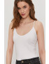 Vero Moda Top culoarea alb - Pled.ro