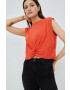 Vero Moda top din amestec de in - Pled.ro