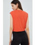 Vero Moda top din amestec de in - Pled.ro