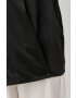 Victoria Beckham bluza de matase femei culoarea negru neted - Pled.ro