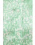 Victoria Beckham camasa femei culoarea verde cu guler clasic relaxed - Pled.ro