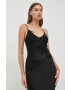 Victoria Beckham rochie culoarea negru maxi drept - Pled.ro