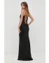 Victoria Beckham rochie culoarea negru maxi drept - Pled.ro