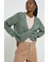 Vila cardigan femei culoarea verde light - Pled.ro