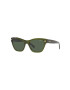 Vogue ochelari de soare femei culoarea verde - Pled.ro