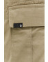 Volcom pantaloni scurti din bumbac culoarea verde - Pled.ro