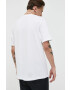 Volcom tricou din bumbac culoarea alb neted - Pled.ro