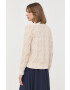 Weekend Max Mara cardigan femei culoarea bej light - Pled.ro