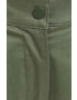 Weekend Max Mara pantaloni femei culoarea verde lat high waist - Pled.ro