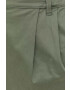 Weekend Max Mara pantaloni femei culoarea verde lat high waist - Pled.ro