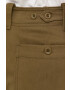 Weekend Max Mara pantaloni femei culoarea verde drept high waist - Pled.ro