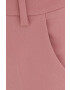 Weekend Max Mara pantaloni Rana femei culoarea roz mulata high waist - Pled.ro