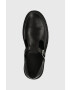 Weekend Max Mara pantofi de piele Arabba femei culoarea negru cu platforma 2355260932600 - Pled.ro