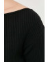 Weekend Max Mara pulover femei culoarea negru light - Pled.ro