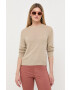 Weekend Max Mara pulover din in culoarea bej light - Pled.ro